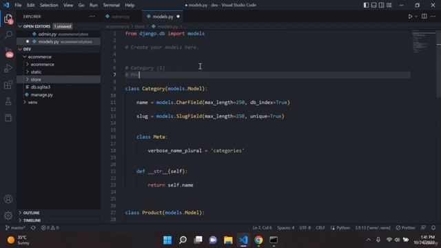 Basic - Django admin configuration - Python Django Build an E-commerce Store смотреть онлайн