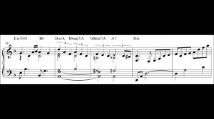 [jazz piano] Bésame Mucho (sheet music)