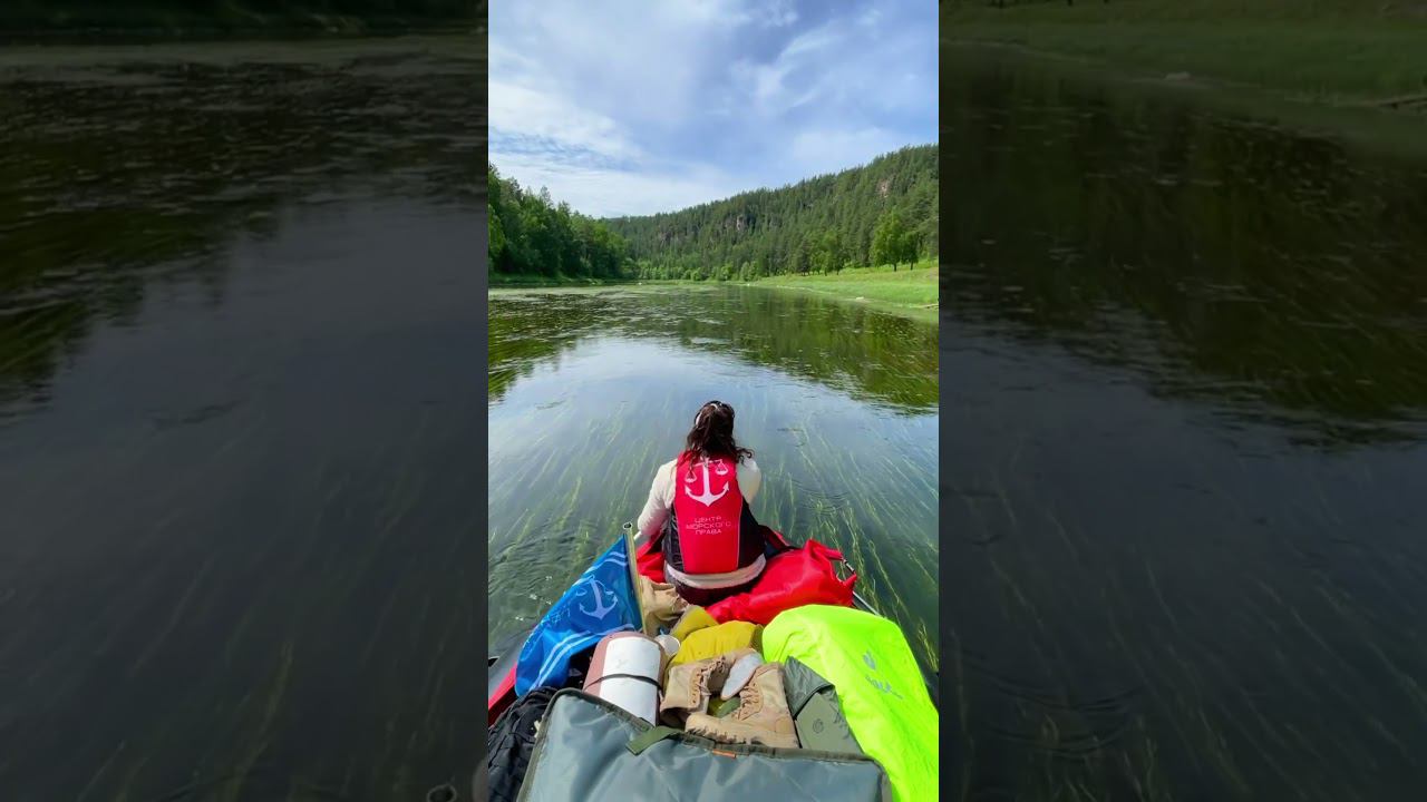 Южный Урал с воды особенно прекрасен! #центрморскогоправа #путешествия #праванаяхту #праваналодку смотреть онлайн