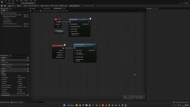 How to Play a Hit Reaction When the Player gets Hit in Unreal Engine 5 смотреть онлайн