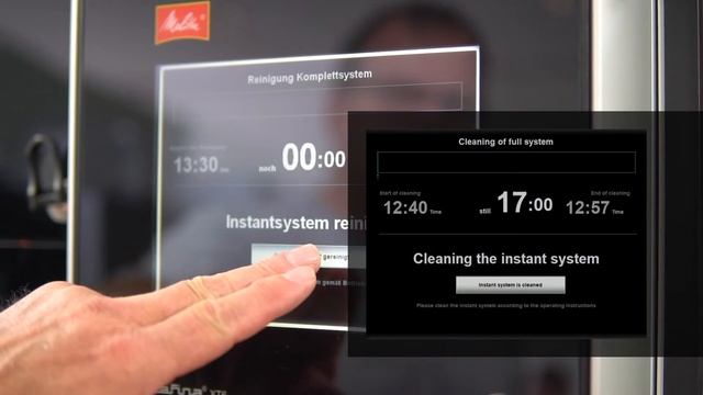 Cleaning guide of the Melitta® XT-series INT & DE смотреть онлайн