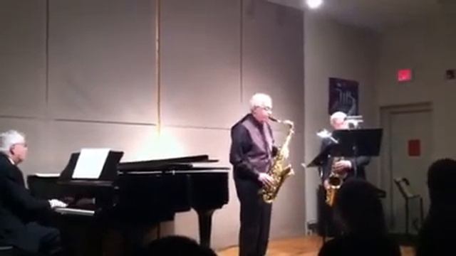 'Bluesette': a rendition on saxophones & piano смотреть онлайн