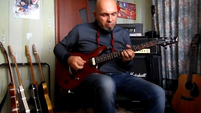 Cort M 200 demo w Dimarzio & Seymour Duncan pickups смотреть онлайн