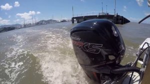 Mercury 115 Pro XS water test