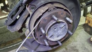 Замена задних тормозных дисков Toyota LC - Прадо 150!