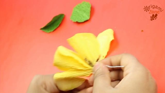 Origami Flower - How to Make Pansy Flower from Crepe Paper & Paper Pansy Flower - Origami Zone смотреть онлайн