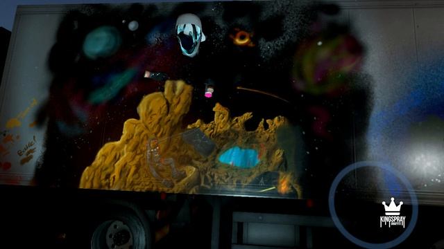 Kingspray Graffiti Simulator VR - A Forgotten Hope - Timelapse смотреть онлайн