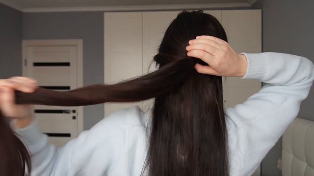 Легкие прически на длинные волосы за 2 минуты