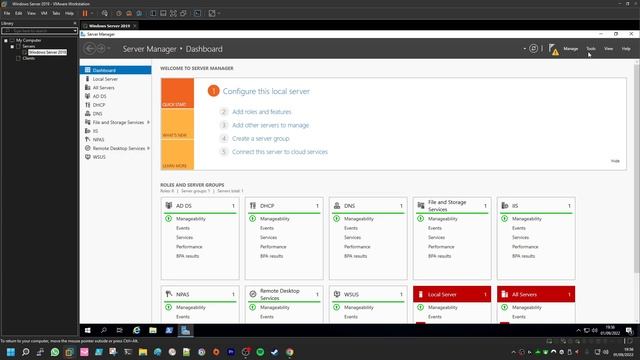 Windows 2019 WSUS Server Setup смотреть онлайн
