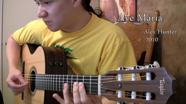 Alex Hunter Plays "Ave Maria" смотреть онлайн