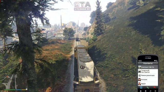 Train Simulation Mod для GTA 5 | Управление поездом смотреть онлайн