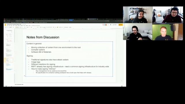 Secure Container Supply Chains Discussion смотреть онлайн