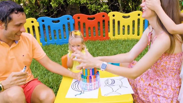 Майя и Маша превращают рисунки в настоящие смотреть онлайн