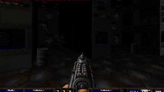The Ultimate Doom walkthrough: E1M2-Nuclear Plant with cyber invasion смотреть онлайн