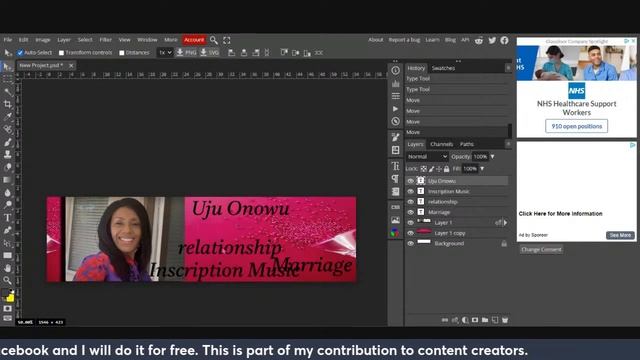 We create free YouTube banner and Thumbnail - banner review #7 смотреть онлайн