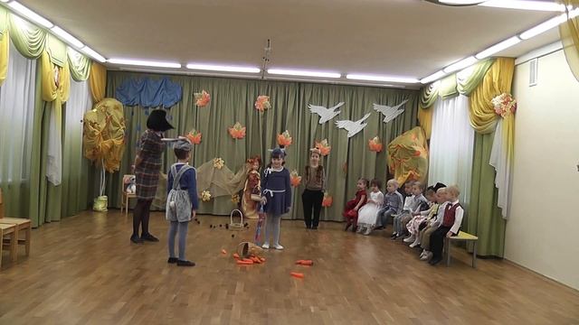 Утренник "праздник осени" д/сад №2084. ясельная группа. 31.10.2014. Москва. смотреть онлайн
