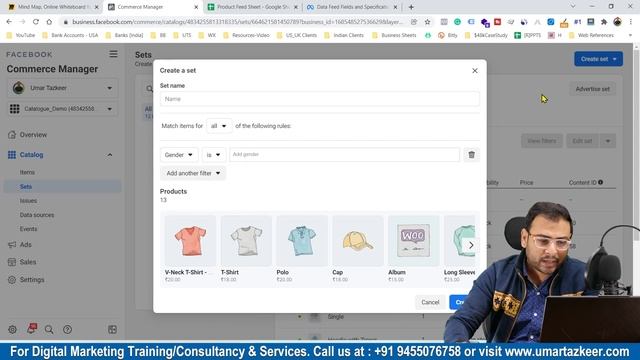 Concept of Product Set in Facebook Catalogues | Facebook Ads Course |#69 смотреть онлайн