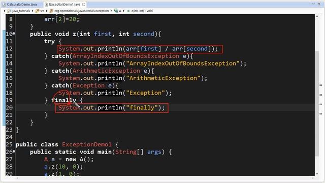 Java - 예외 (5/12) : finally смотреть онлайн