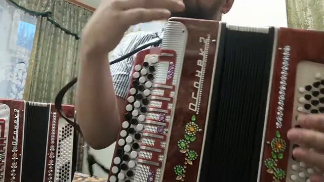 Баян Огонёк настроенный в розлив. смотреть онлайн