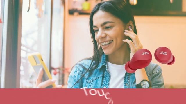 JVC Compact and Lightweight Gumy Mini True Wireless Earbuds Headphones (HAA6T) смотреть онлайн