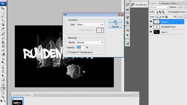 Photoshop CS3 Lazer Animation Tutorial смотреть онлайн