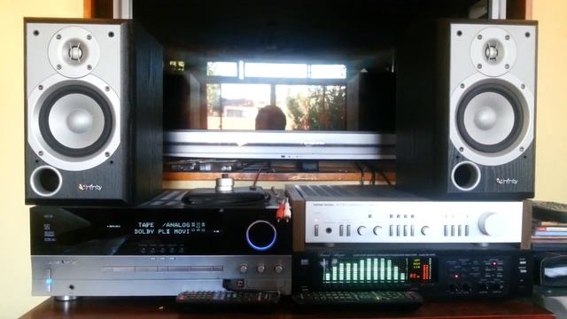 Test Speakers Infinity Primus 150+Harman Kardon AVR 330+Harman Kardon HK 750+ADC SS-425X смотреть онлайн