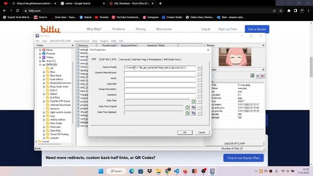 Cara Menyisipkan Shell Backdoor Ke Dalam Gambar Dan Cara Upload Shell Tamper Data Burpsuite
