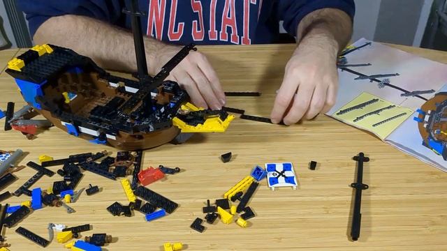 Lego Land set n°6274 - time lapse смотреть онлайн