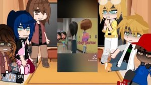 MLB react to marinette as Wednesday Addams (credits in desc)