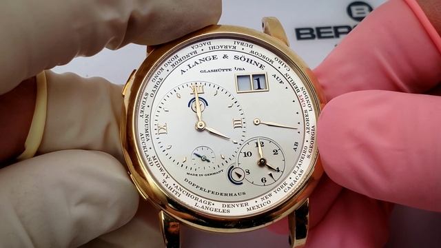 A. Lange Söhne Lange 1 Time Zone winding and Setting﻿ смотреть онлайн
