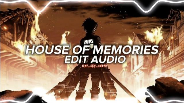 house of memories - panic at the disco [edit audio] смотреть онлайн
