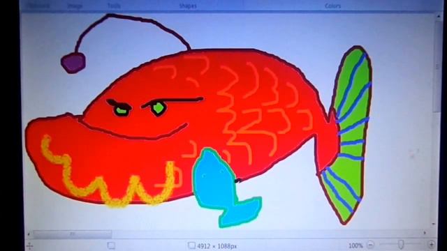 How to draw an angler fish смотреть онлайн