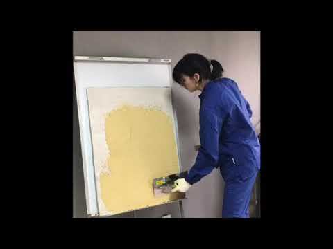 Нанесение декоративной штукатурки HOLZER Strukturputz K25