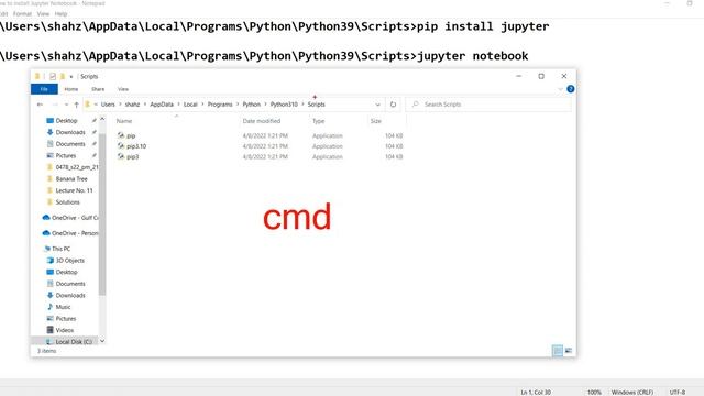 How to install juypter notebook || python jupyter notebook смотреть онлайн
