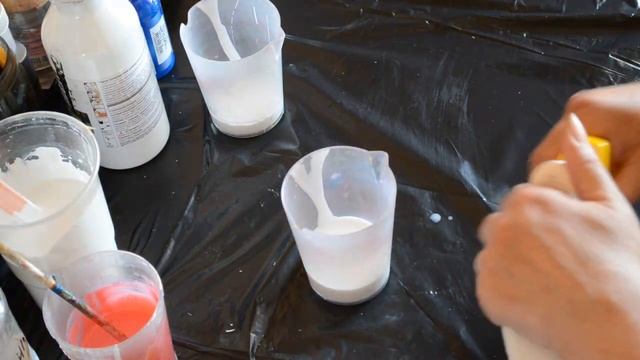 Акриловая заливка с феном. Как нарисовать абстракцию воздухом. смотреть онлайн