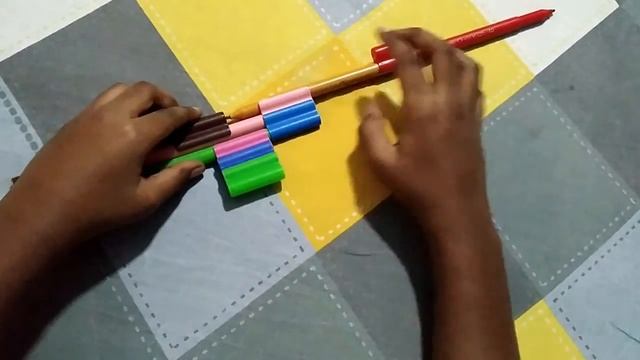 Crazy Kid makes AWM Sniper Toy Gun from Sketch Pens :) Free Time Activity смотреть онлайн