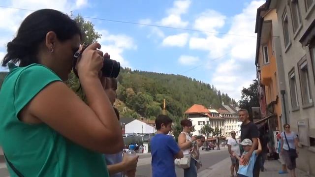 Триберг. Triberg. Cамый большой водопад в Германии.Wasserfall смотреть онлайн