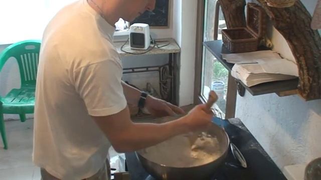 Выпечка хлеба на закваске в Русской печи. Инструкция. Часть 1. смотреть онлайн