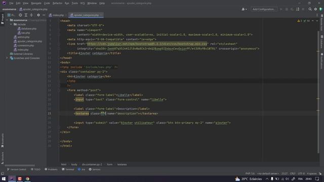 8- Ajouter une catégorie php darija смотреть онлайн