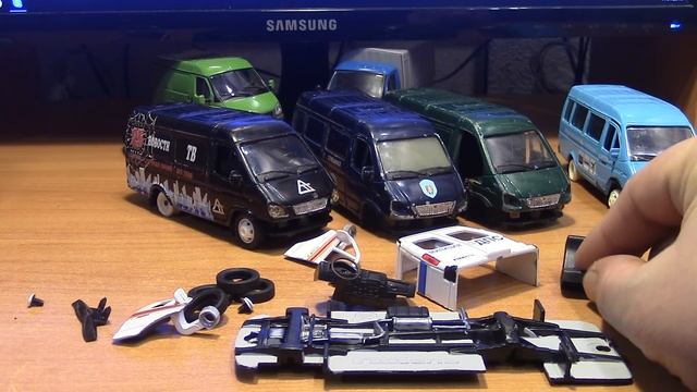 Ремонт модели автомобиля Газель Autotime 2003 года