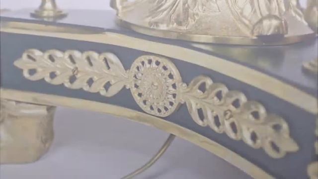 Редкий старинный торшер в стиле Ампир www.antiqconcept.ru смотреть онлайн
