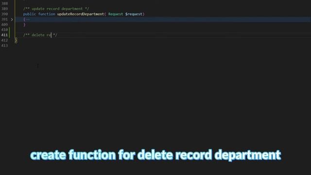 Delete record Department in DB | HR Management Laravel 9 смотреть онлайн