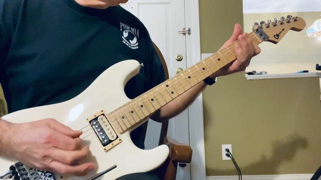 Dokken - “It’s not Love” played on an Arctic White Charvel San Dimas SD1 model guitar #charvelGuita смотреть онлайн