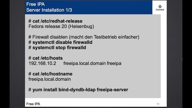 FreeIPA - Identity - Policy - Audit - inovex Brownbags смотреть онлайн