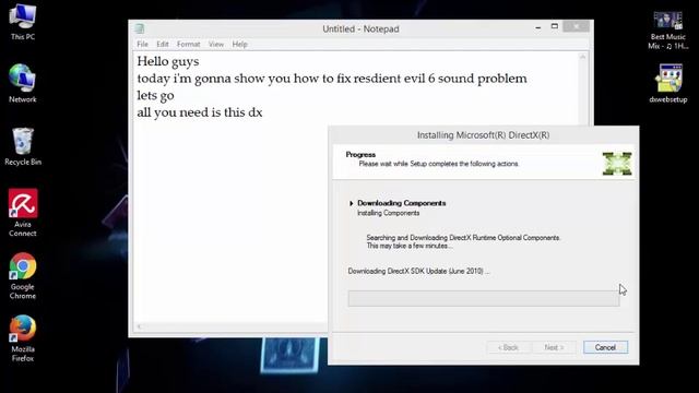 Resident Evil 6 Sound problem FIX смотреть онлайн