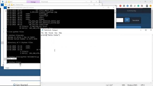Lecture 2- Python Installation with PyCharm смотреть онлайн
