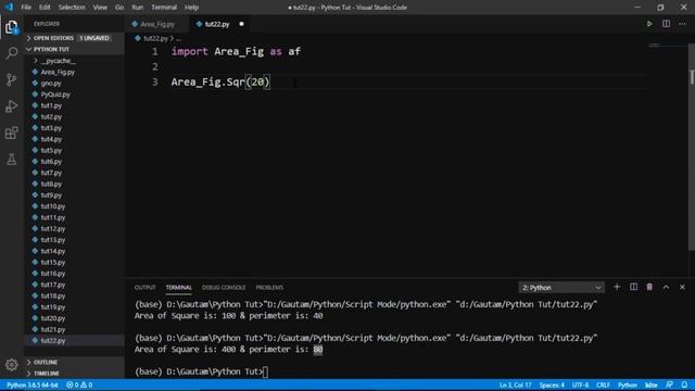 How to create module in python | Import In Python | Python programming tutorials for beginners HIND смотреть онлайн