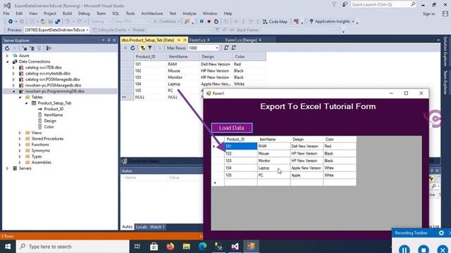 Export DataGridView To Excel In c# Windows Application Step By Step смотреть онлайн