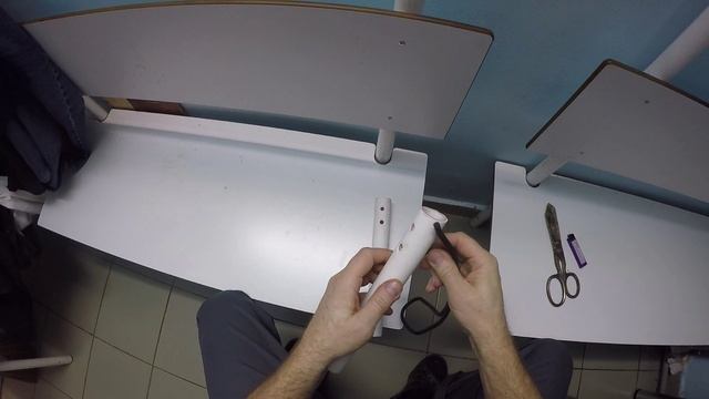 Нунчаки из полипропиленовой трубы. Как сделать. смотреть онлайн