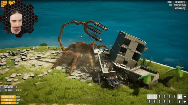 The Plantigrade Walking Machine Made It Into Another Game! [Instruments of Destruction] смотреть онлайн